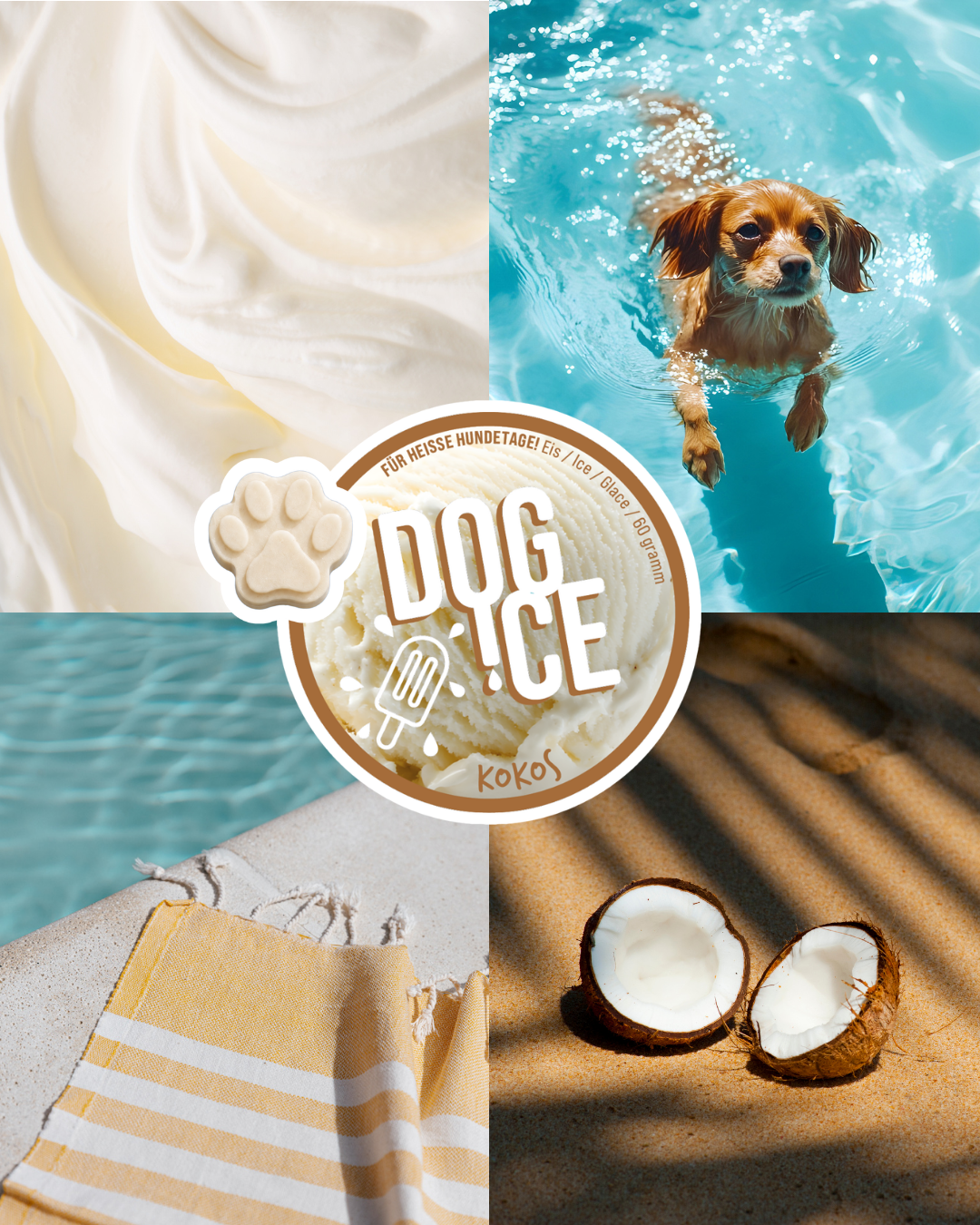 tradidog DOG-ICE Kokos – Hundeeis – Ansicht 2